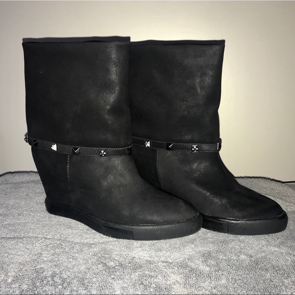 JLo Wedge Booties